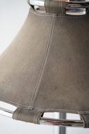 Ateljé Lyktan , Anna Ehrner <br> クローム フロアランプ <br> 1970's , Sweden<br>bob's box - ヴィンテージ SHARK ATTACK