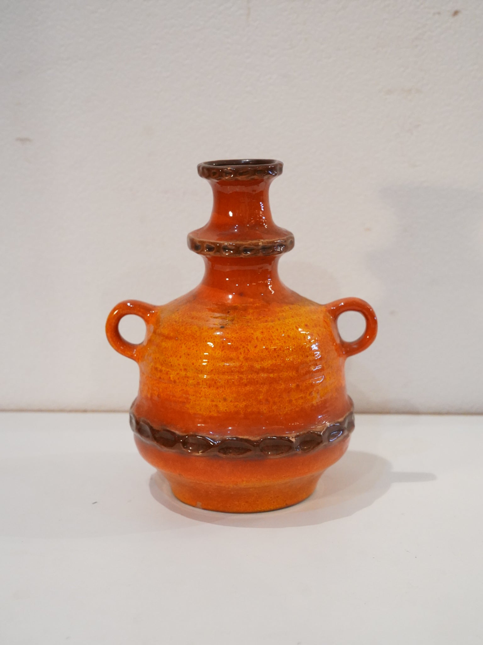 Carstens Tönnieshof 7326/25 - Fat Lava セラミックフラワーベース - 1960's-1970's , West Germany