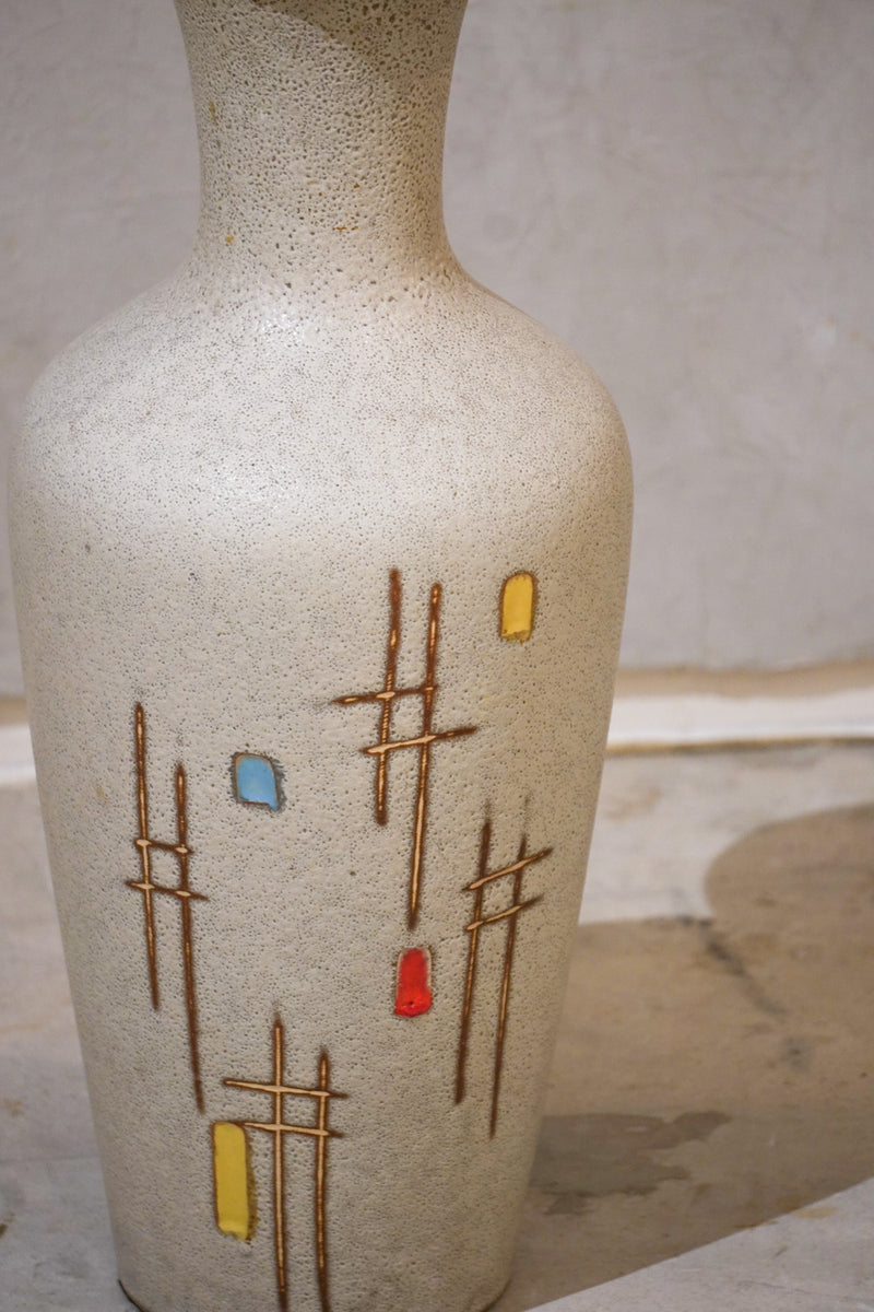 Fat Lava<br>セラミック フラワーベース <br>West Germany<br>bob's box - ヴィンテージ SHARK ATTACK