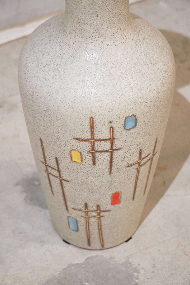 Fat Lava<br>セラミック フラワーベース <br>West Germany<br>bob's box - ヴィンテージ SHARK ATTACK