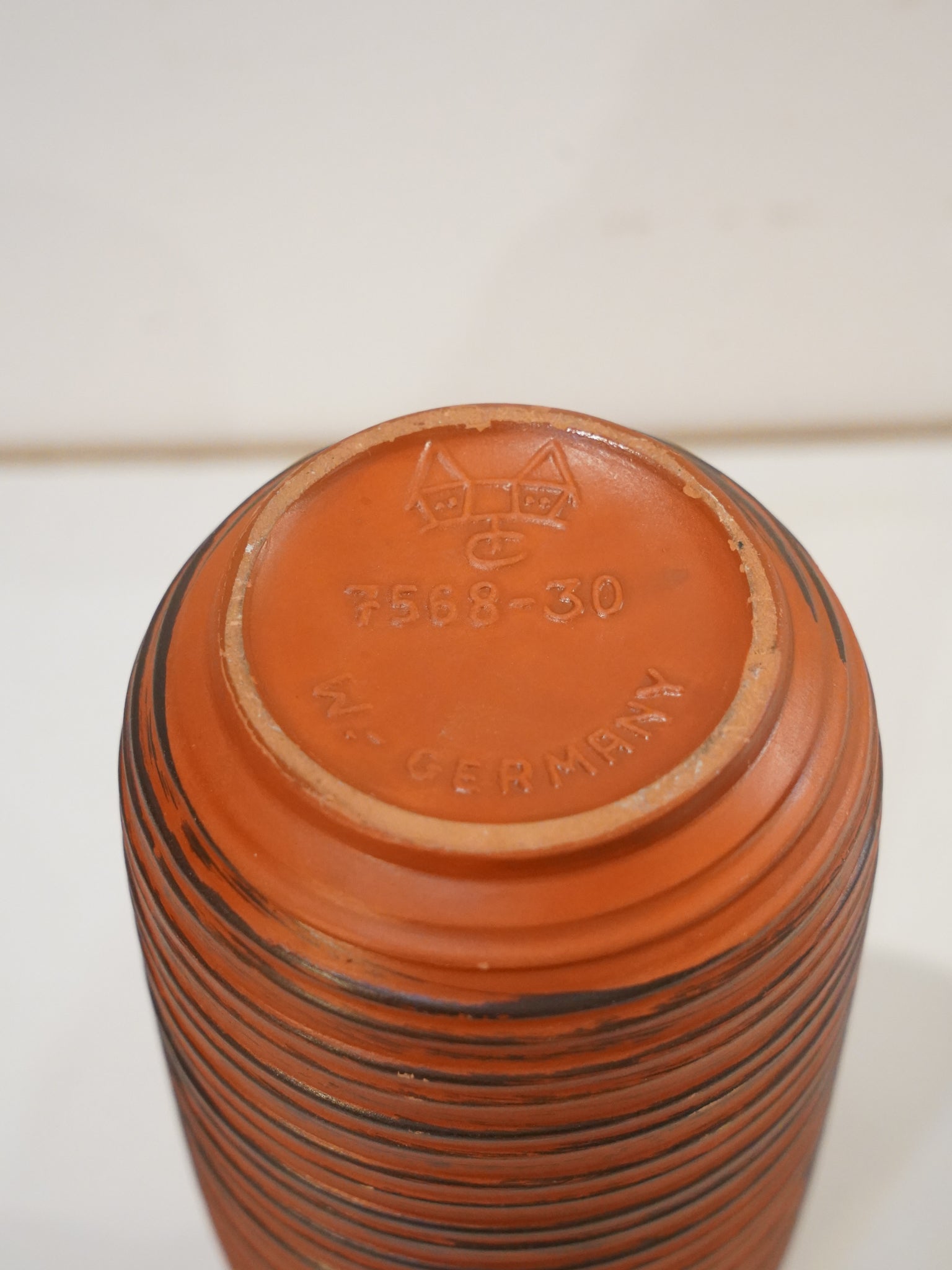 Carstens Tönnieshof 7568/30 - Fat Lava - セラミック フラワーベース - 1960's-1970's , West Germany