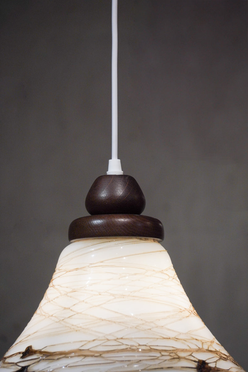 ガラスペンダントランプ <br>cerote antiques - ヴィンテージ SHARK ATTACK