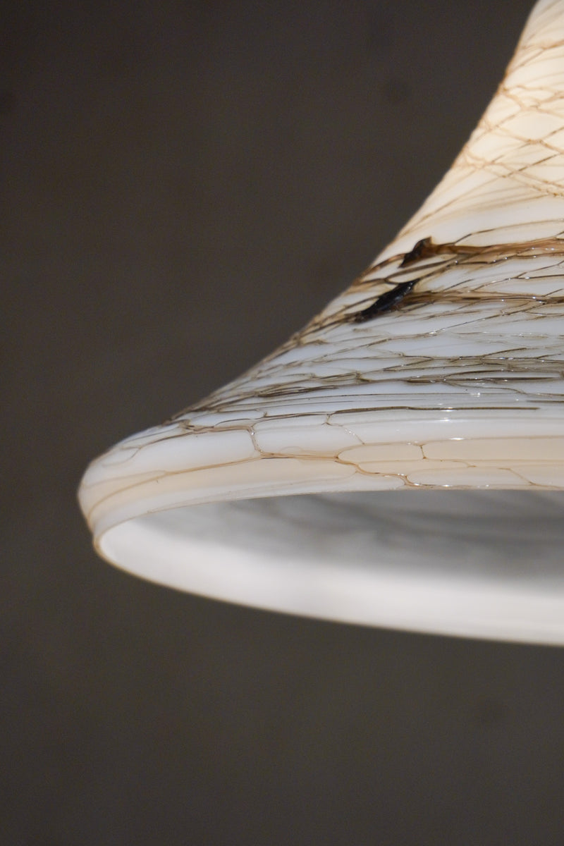 ガラスペンダントランプ <br>cerote antiques - ヴィンテージ SHARK ATTACK