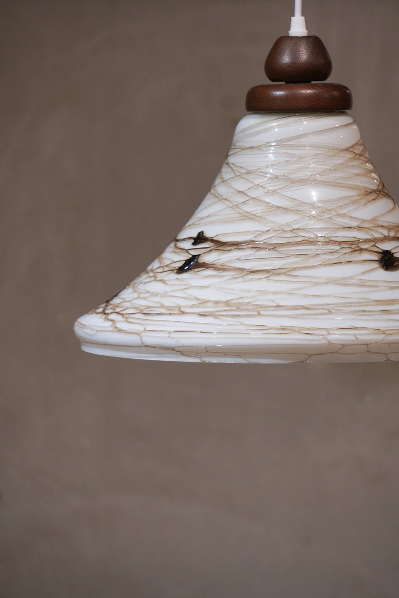 ガラスペンダントランプ <br>cerote antiques - ヴィンテージ SHARK ATTACK