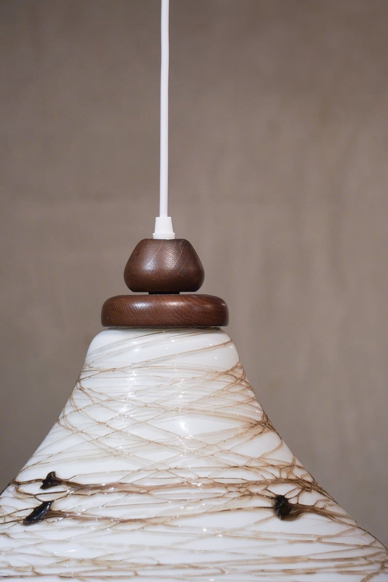 ガラスペンダントランプ <br>cerote antiques - ヴィンテージ SHARK ATTACK