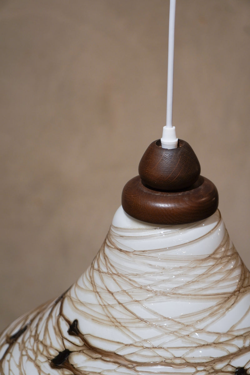 ガラスペンダントランプ <br>cerote antiques - ヴィンテージ SHARK ATTACK