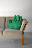 PORTRAIT LAB<br>Fabric object "Hand"S size Green stripe<br>reload店 - ヴィンテージ SHARK ATTACK