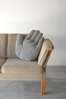 PORTRAIT LAB<br>Fabric object "Hand"S size Black stripe <br>大和店 - ヴィンテージ SHARK ATTACK