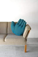 PORTRAIT LAB <br>Fabric object "Hand"S size Blue stripe <br>大和店・reload店 - ヴィンテージ SHARK ATTACK