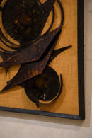 Henrik Horst<br>メタルウォールアート<br> 1970's , Denmark<br> bob's box - ヴィンテージ SHARK ATTACK