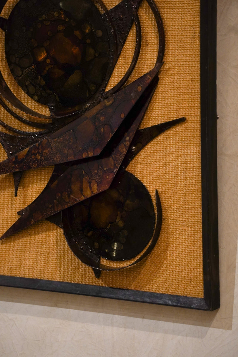 Henrik Horst<br>メタルウォールアート<br> 1970's , Denmark<br> bob's box - ヴィンテージ SHARK ATTACK