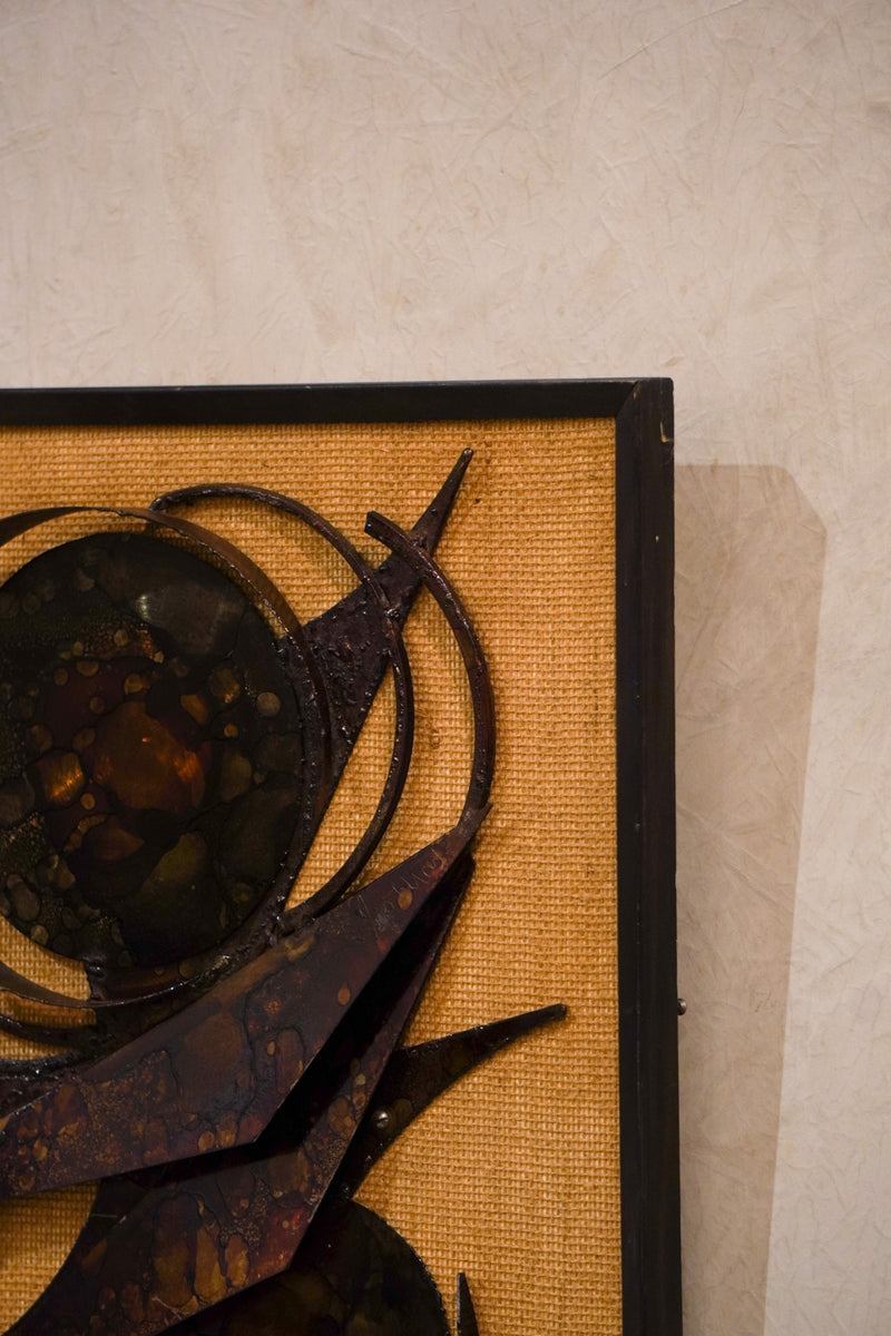 Henrik Horst<br>メタルウォールアート<br> 1970's , Denmark<br> bob's box - ヴィンテージ SHARK ATTACK