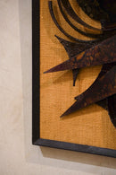 Henrik Horst<br>メタルウォールアート<br> 1970's , Denmark<br> bob's box - ヴィンテージ SHARK ATTACK