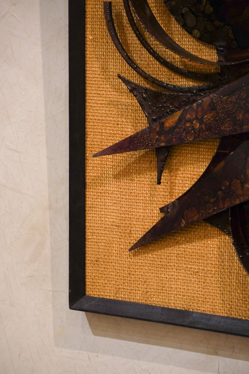 Henrik Horst<br>メタルウォールアート<br> 1970's , Denmark<br> bob's box - ヴィンテージ SHARK ATTACK