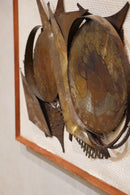 Henrik Horst<br>メタルウォールアート<br> 1970's , Denmark <br> bob's box - ヴィンテージ SHARK ATTACK