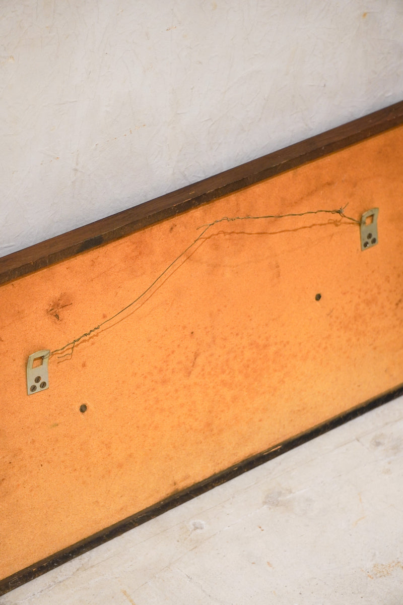 メタル ウォールアート<br> 1970's , Denmark <br> cerote antiques - ヴィンテージ SHARK ATTACK