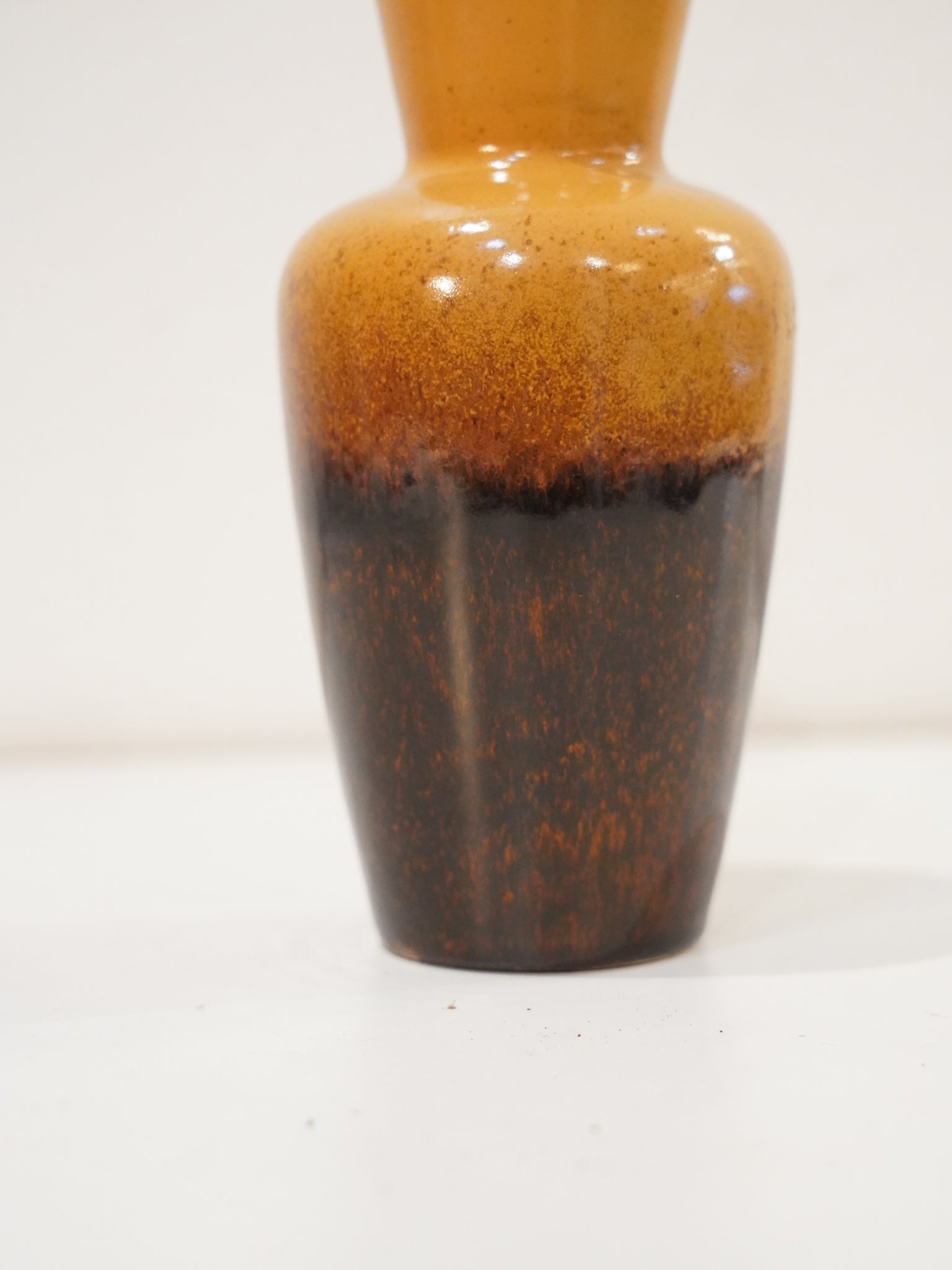 Scheurich 523/18 - Fat Lava - セラミック フラワーベース - 1960's-1970's , West Germany