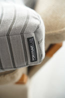 PORTRAIT LAB<br>Fabric object "Wave line" Long Ash gray <br>大和店・大阪店・reload店 - ヴィンテージ SHARK ATTACK