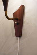 ウッドウォールランプ A <br>1950's , Denmark<br>bob's box - ヴィンテージ SHARK ATTACK