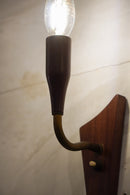 ウッドウォールランプ A <br>1950's , Denmark<br>bob's box - ヴィンテージ SHARK ATTACK