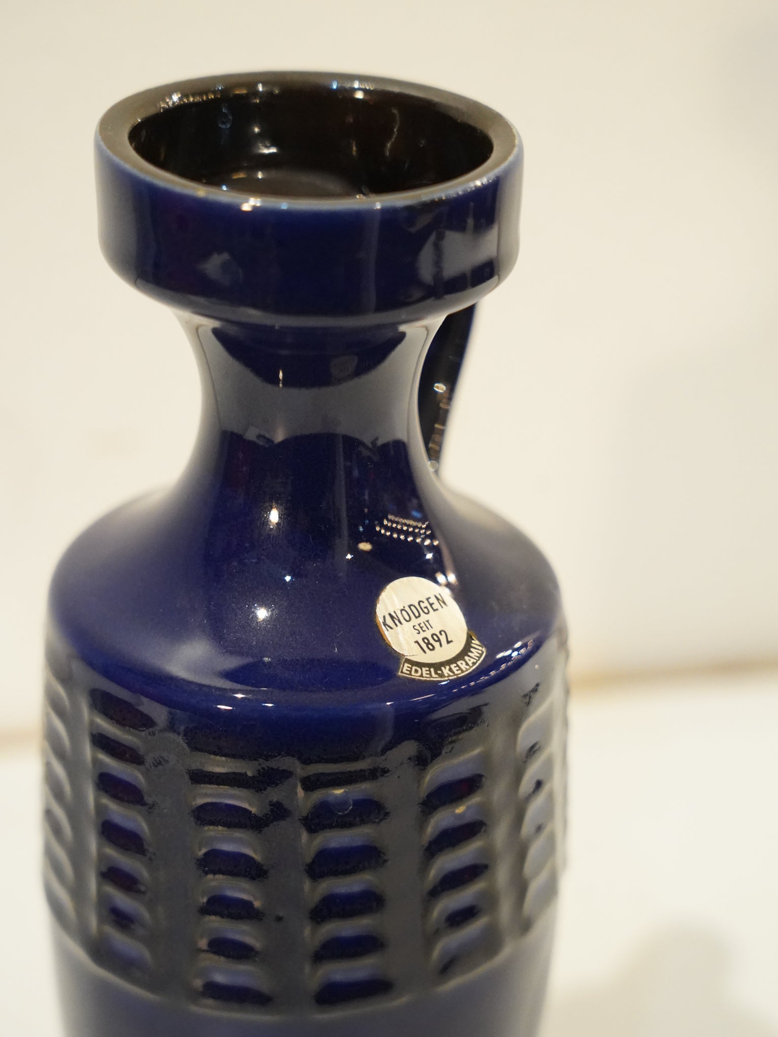 Knödgen 2021/25 - Fat Lava セラミックフラワーベース - 1960's-1970's , West Germany - cerote antiques