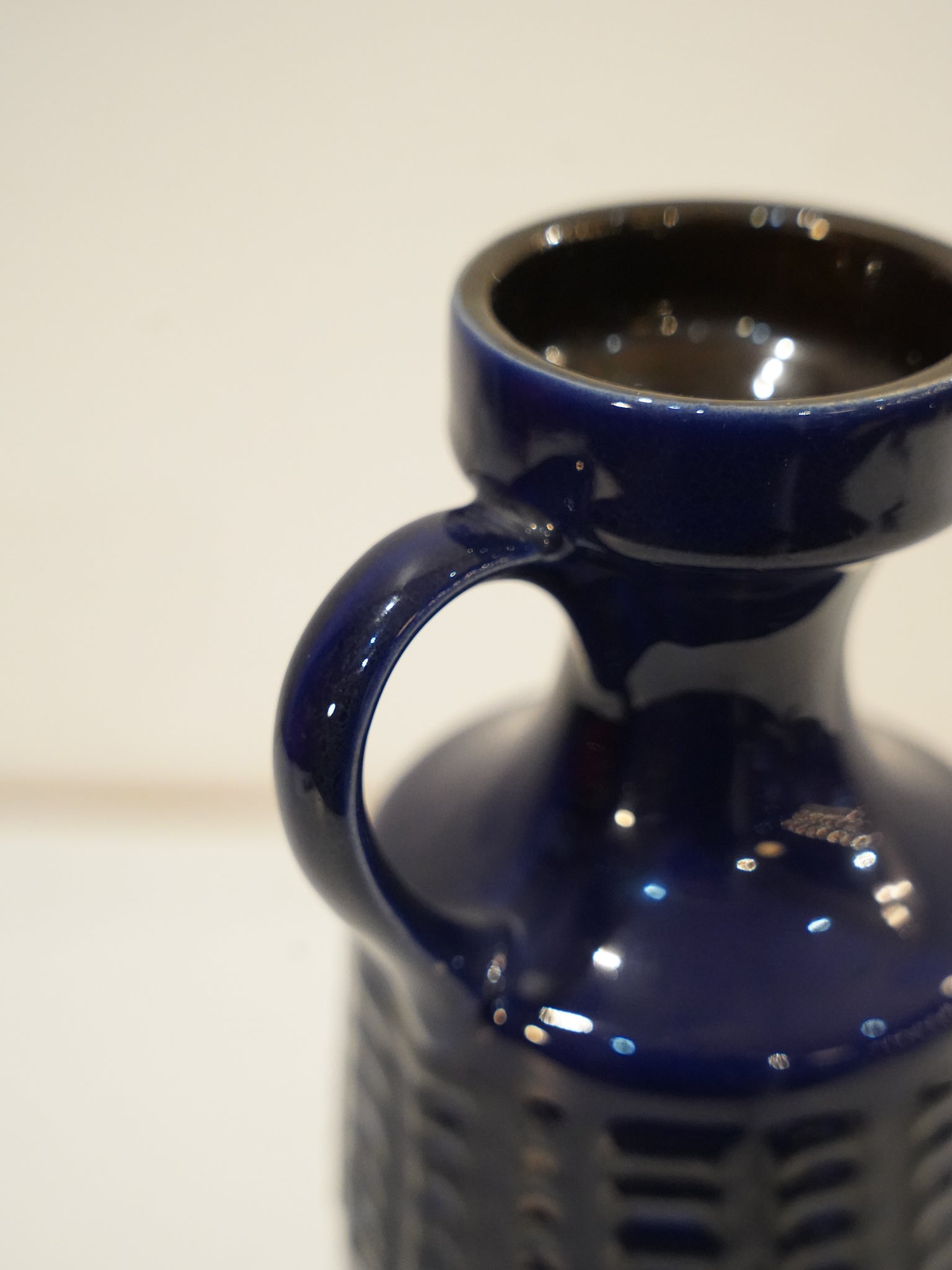 Knödgen 2021/25 - Fat Lava セラミックフラワーベース - 1960's-1970's , West Germany - cerote antiques