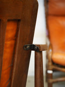 レザー ラウンジチェア <br>cerote antiques