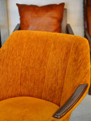ファブリック ラウンジチェア <br> cerote antiques