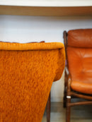 ファブリック ラウンジチェア <br> cerote antiques