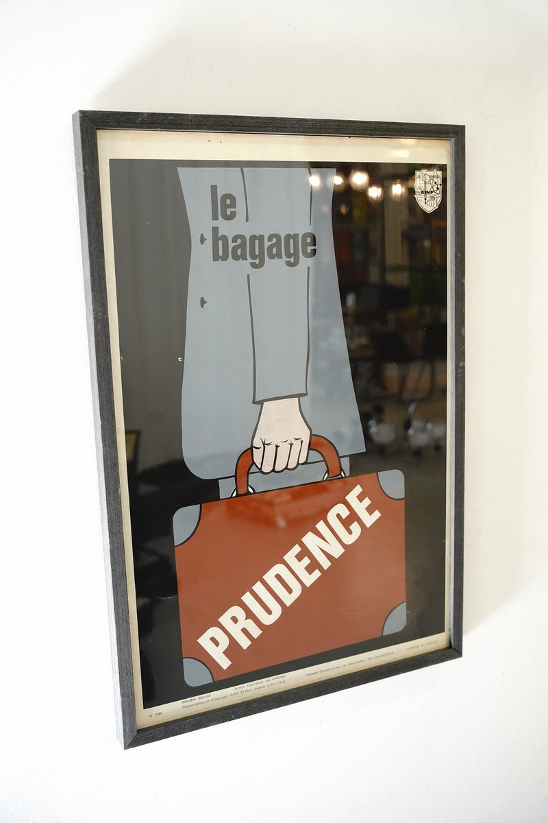 France50s-60s wall poster vintage<br> Sendagaya store