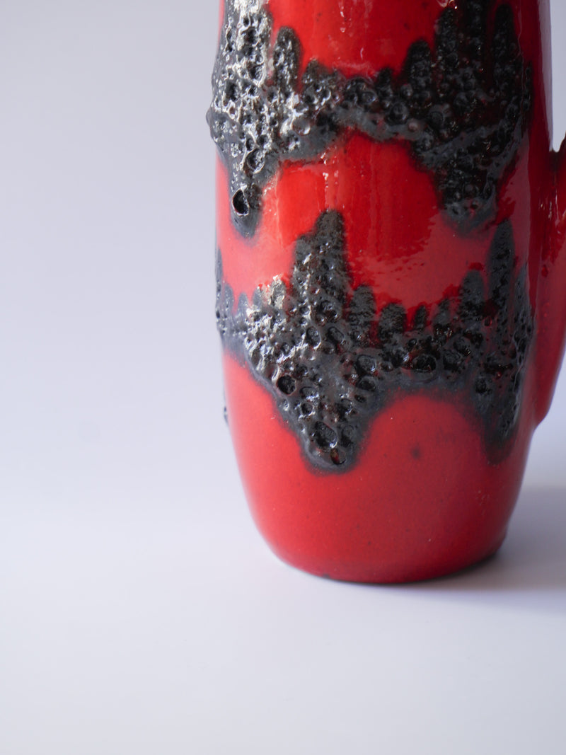 Scheurich <br>Fat Lava <br>セラミック フラワーベース <br>West Germany <br>bob's box