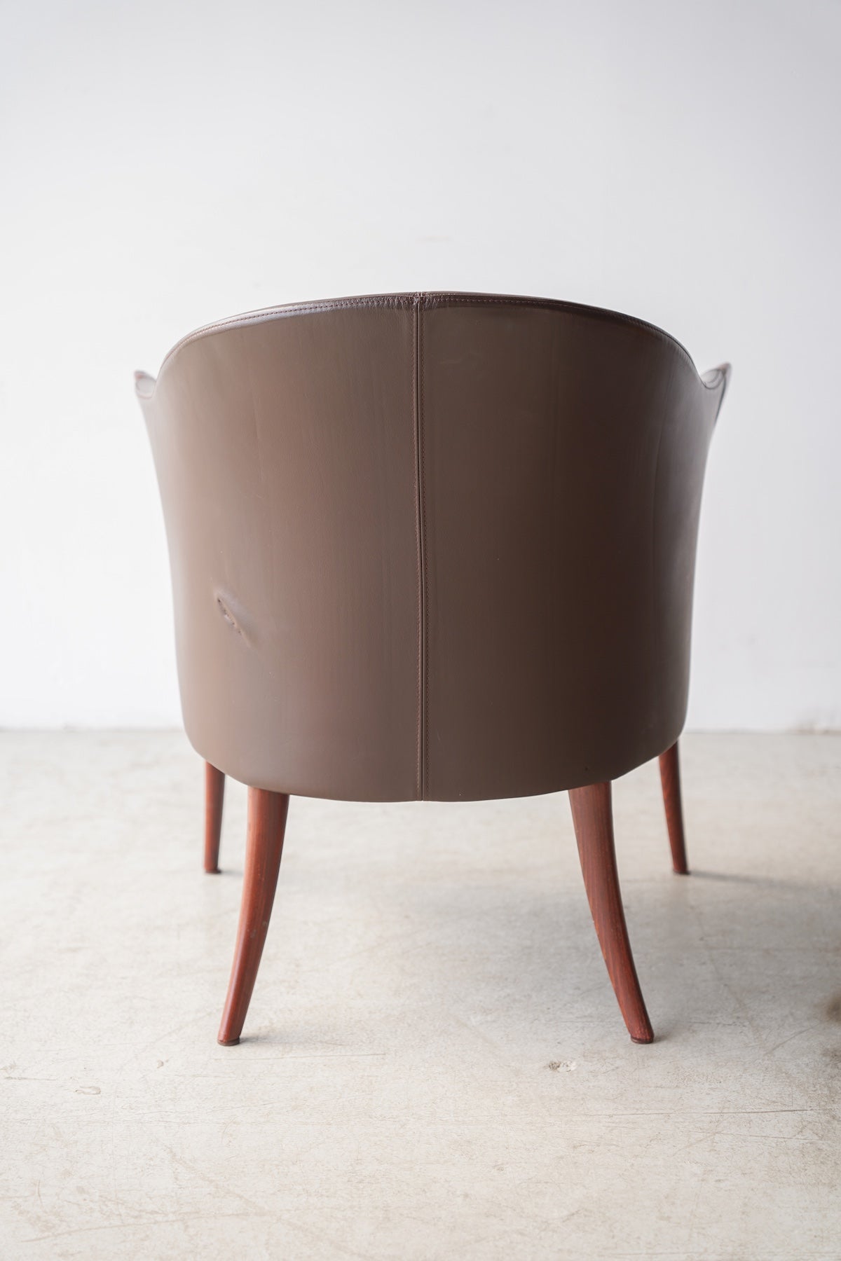 レザー 1シーター ソファ cerote antiques