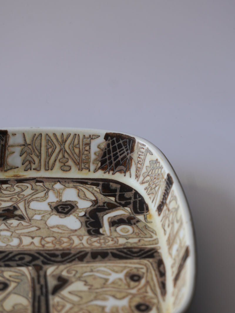 Royal Copenhagen<br>スクエアプレート/<br>Denmark<br>bob's box