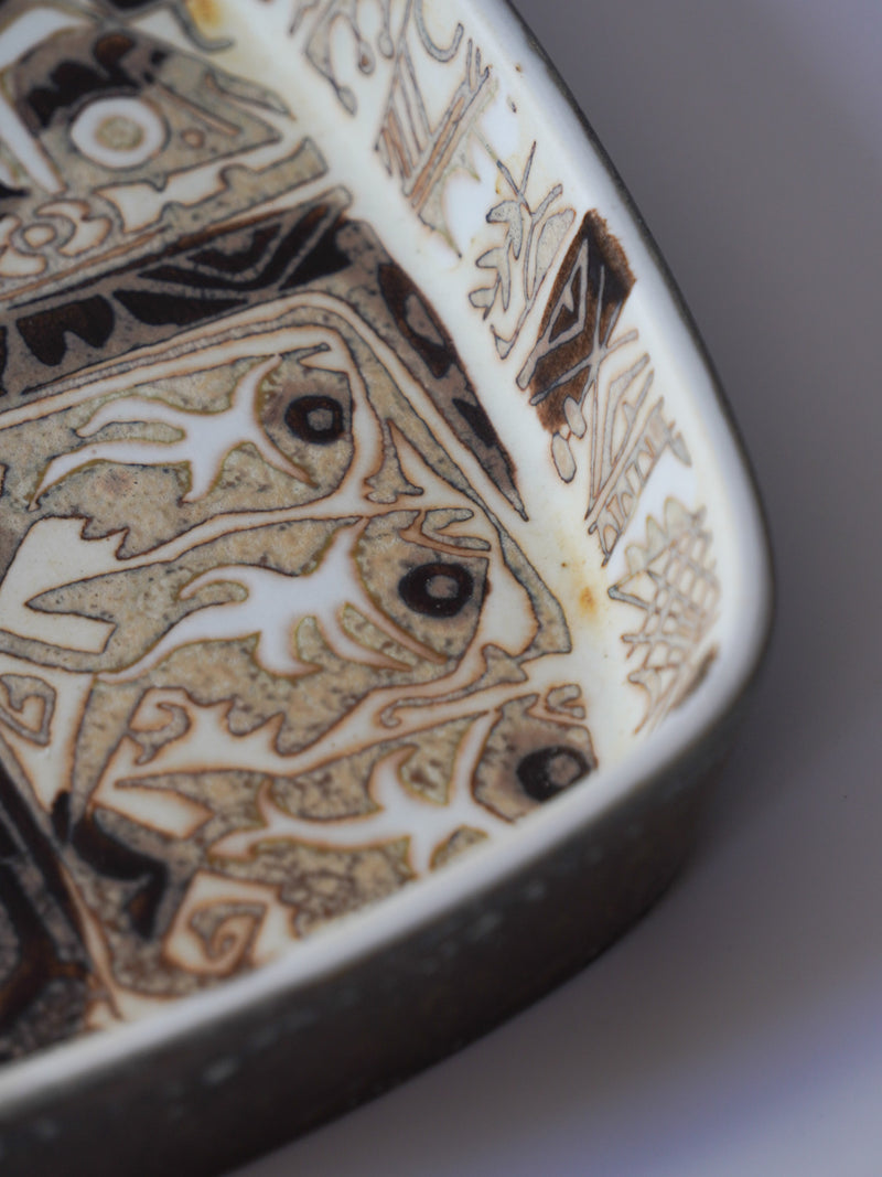 Royal Copenhagen<br>スクエアプレート/<br>Denmark<br>bob's box