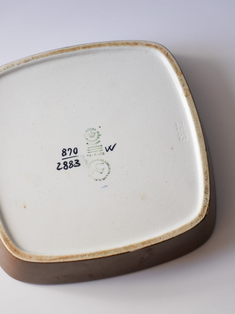 Royal Copenhagen<br>スクエアプレート/<br>Denmark<br>bob's box