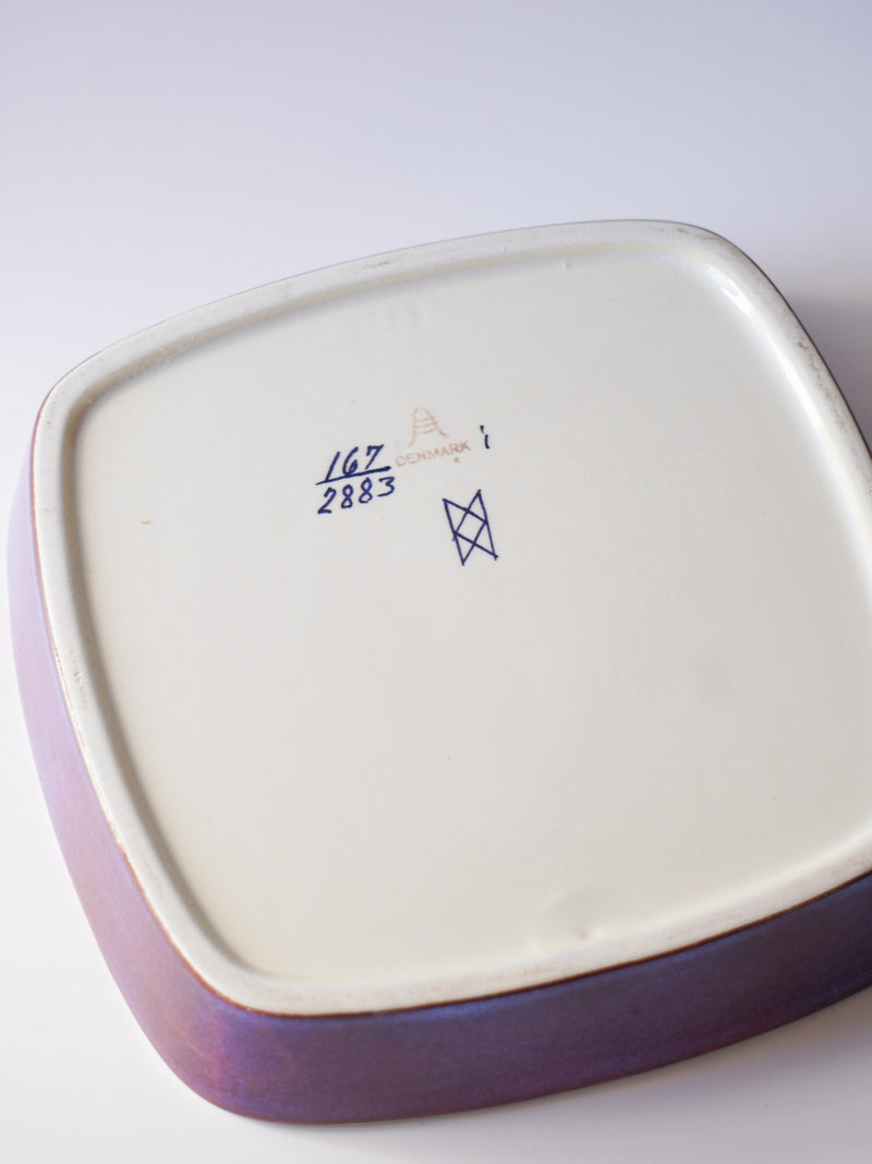 Royal Copenhagen<br>スクエアプレート/<br>Denmark<br>bob's box