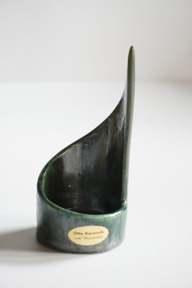 Otto Keramik <br>CandleHolder 9242 <br>Otto Keramik Tokyo - ヴィンテージ SHARK ATTACK