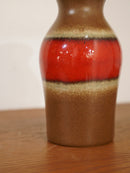 Scheurich 523/18 <br>Fat Lava セラミックフラワーベース <br>1960's-1970's , West Germany <br>reload店