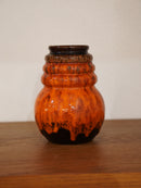 Scheurich "Wien" 269/15 , A.Seide <br>Fat Lava <br>セラミック フラワーベース <br>1970's , West Germany <br> 大和店