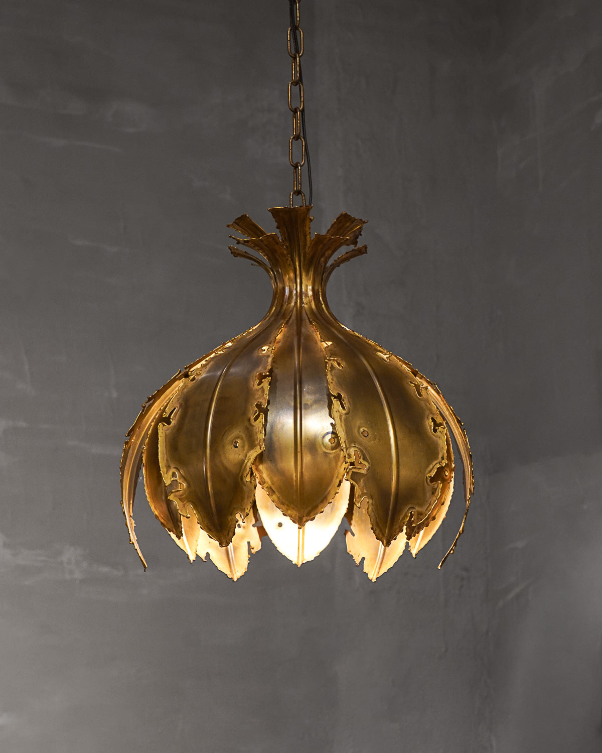 Holm Sørensen & Co , Svend Aage Holm Sørensen - Denmark , 1960s - "onion" ペンダントランプ