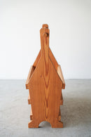 ウッド マガジンラック <br>大阪店 - ヴィンテージ SHARK ATTACK