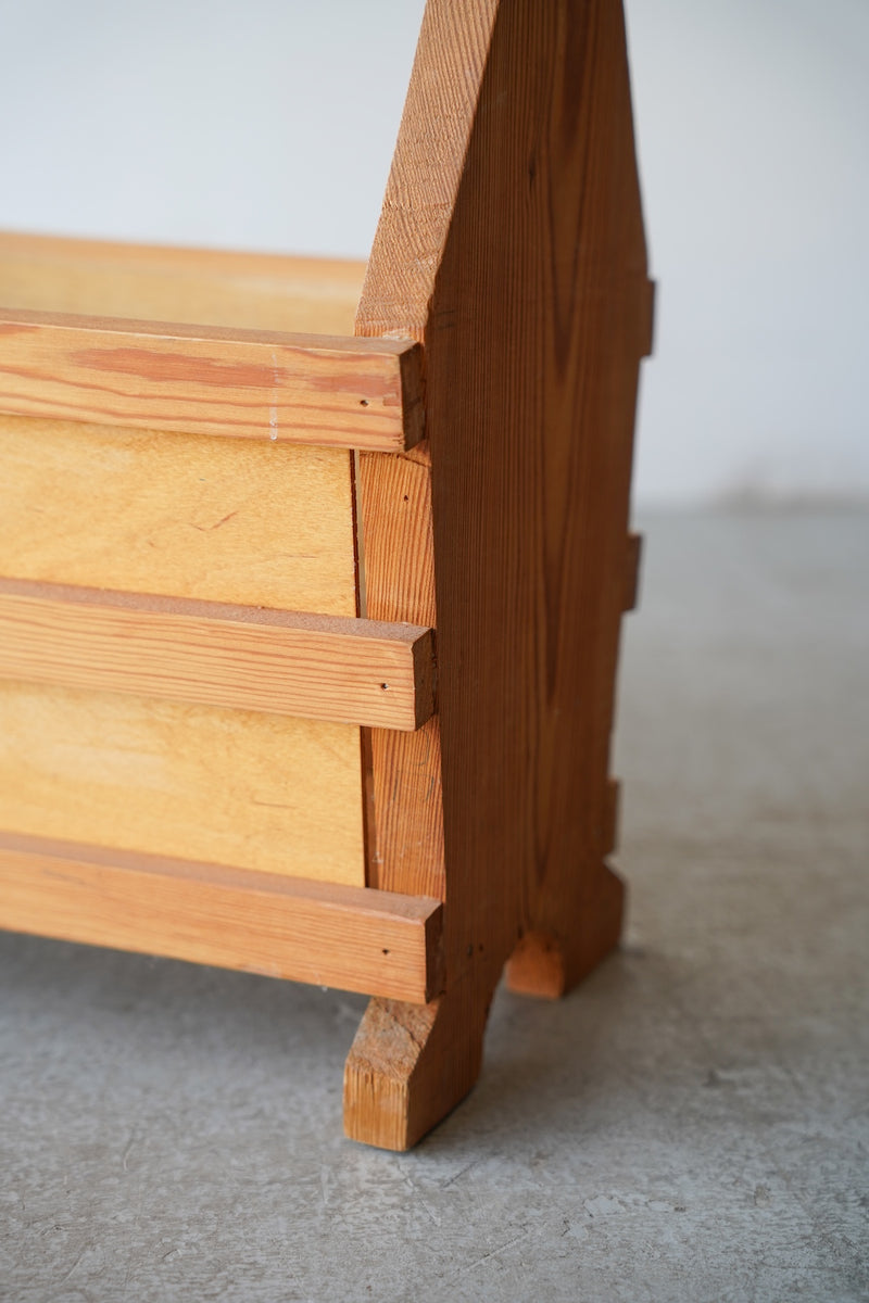 ウッド マガジンラック <br>大阪店 - ヴィンテージ SHARK ATTACK