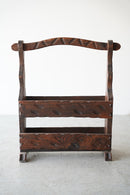 ウッド マガジンラック <br>大和店 - ヴィンテージ SHARK ATTACK