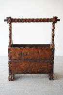 ウッド マガジンラック <br>大和店 - ヴィンテージ SHARK ATTACK