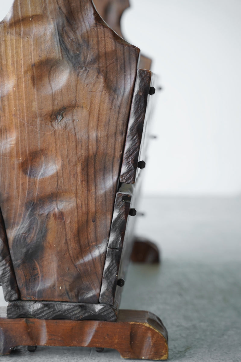 ウッド マガジンラック <br>大和店 - ヴィンテージ SHARK ATTACK