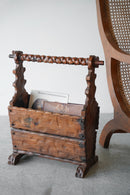 ウッド マガジンラック <br>大和店 - ヴィンテージ SHARK ATTACK