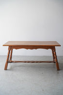 オークウッド コーヒーテーブル <br>TAMAGAWA BASE - ヴィンテージ SHARK ATTACK