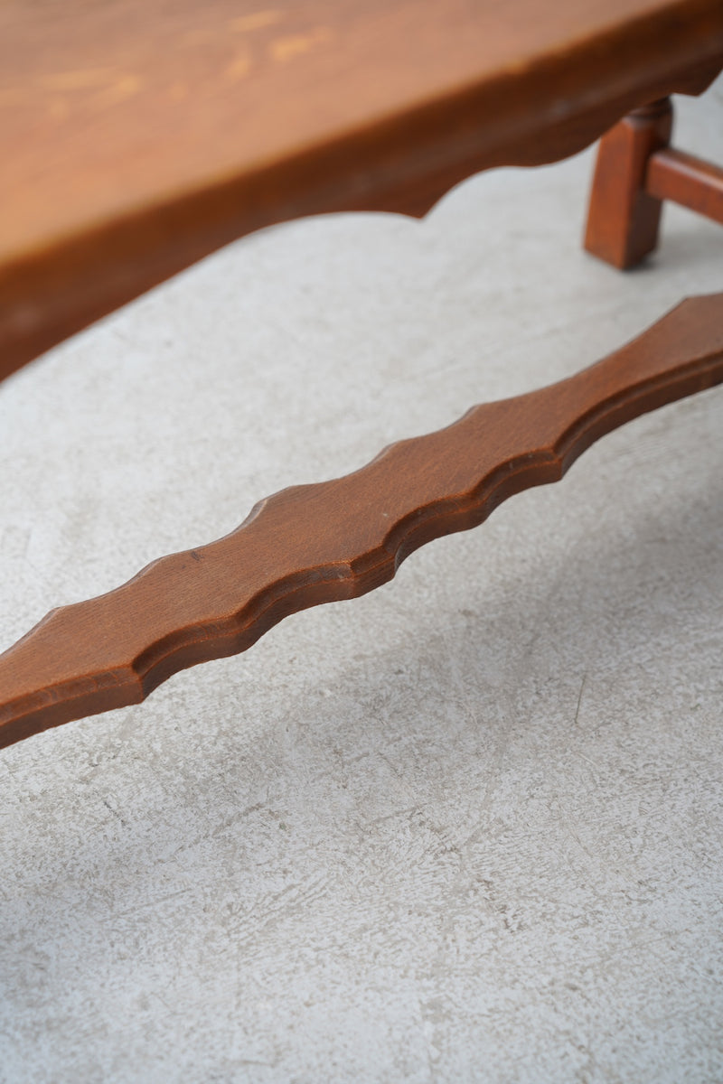 オークウッド コーヒーテーブル <br>TAMAGAWA BASE - ヴィンテージ SHARK ATTACK