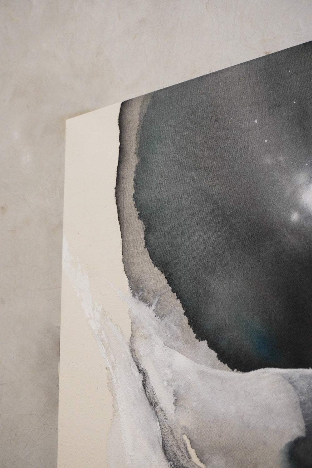 Auguste Lu "perception" 60×60<br>bob's box - ヴィンテージ SHARK ATTACK