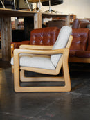 Holstebro Møbelfabrik <br>ファブリック ローバックラウンジチェア <br>1970's , Denmark <br>大和店